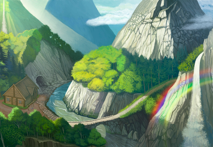 домик в горах