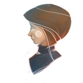 девушка с каре