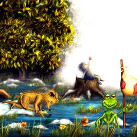 Затопленный луг