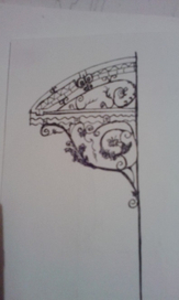 Эскиз крыши 