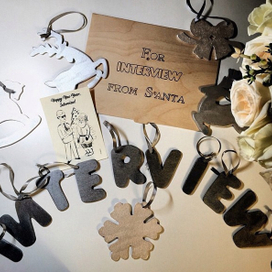 Открытка с моей иллюстрацией для журнала Interview