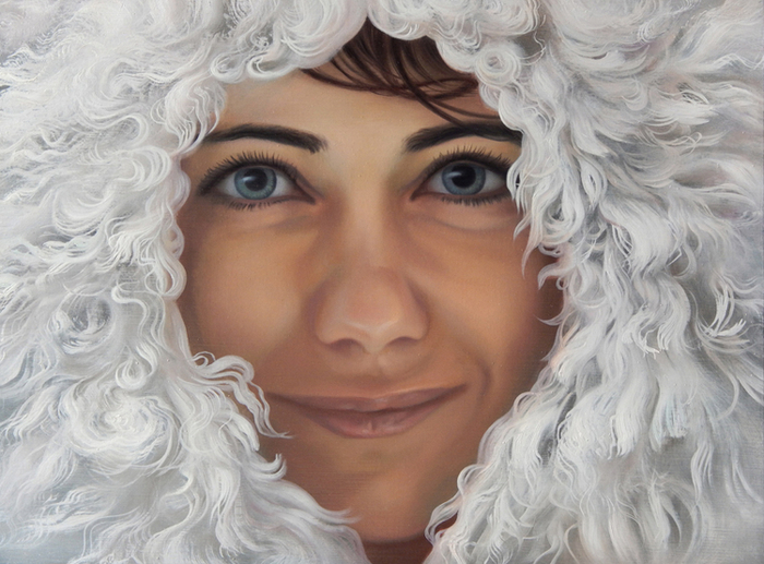 Портрет очень известной девушки :)