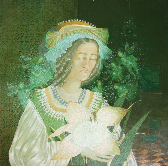 Серия  иллюстраций  к  Дюймовочке Г.Х. Андерсена