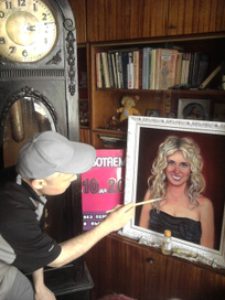 портрет Лины