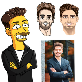 Один персонаж в нескольких стилях