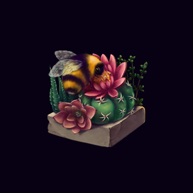 Концепт-арт. Пчела 