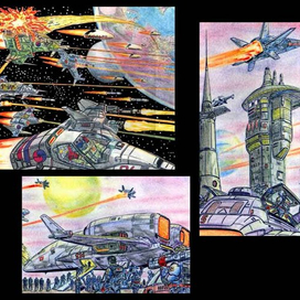 Погрузка-взлет-атака