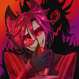 Фан арт Аластор (Hotel Hazbin)