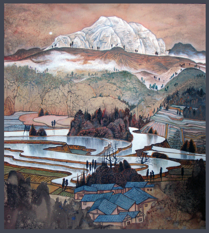 отсебятинская копия с какого-то неизвестного художника