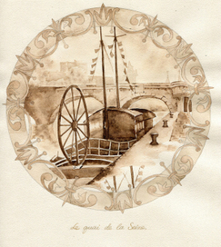 набережная Сены.