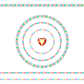 Сердце в бриллиантах