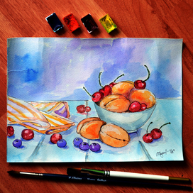 Натюрморт из фруктов