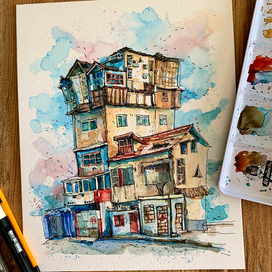 Реальный дом в Китае