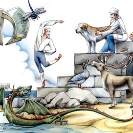 Английская азбука. Буква D.