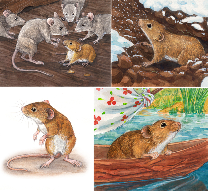 "Мышонок Пик" В. Бианки