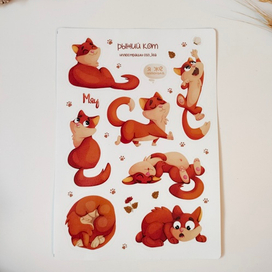 Стикер пак Кот