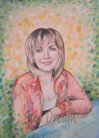 портрет девушки