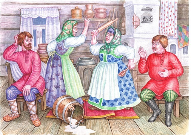 К сказке "Две доли".