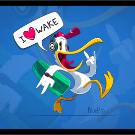 Баклан на спорте