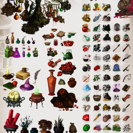 Фрагмент артбука игры Unleashed