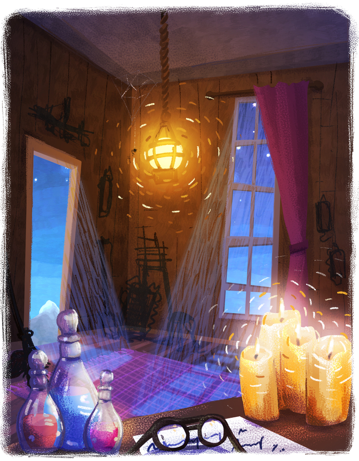 Хижина мага