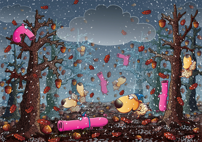 Бараны и Свинотаксы. Календарь 2015