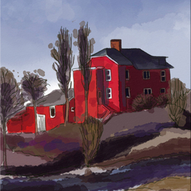 красный дом 