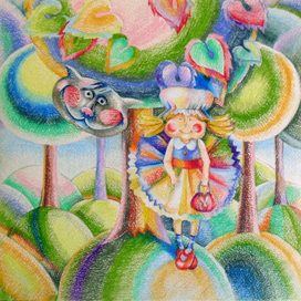 Алиса и чеширский кот - 2