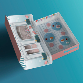 Дизайн внутренней части коробки 