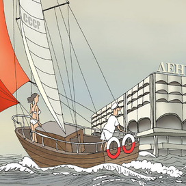 1982 год. Построен Морской вокзал