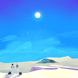 Пример иллюстрации, безлайн