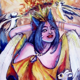 Лазурная лиса