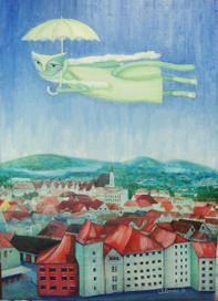 Летящая кошка-совершенство