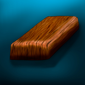 Упражнение: текстура деревянного бруска