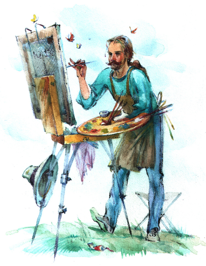 "Незаконченный портрет" Ю.Володин