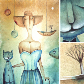 Евгений Иванов: Групповой портрет с Луною.