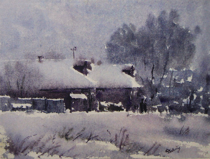 Зима. Авдотьино