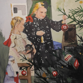 Новый год в деревне