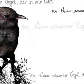 ein kleiner schwarzer Vogel, der in mir lebt