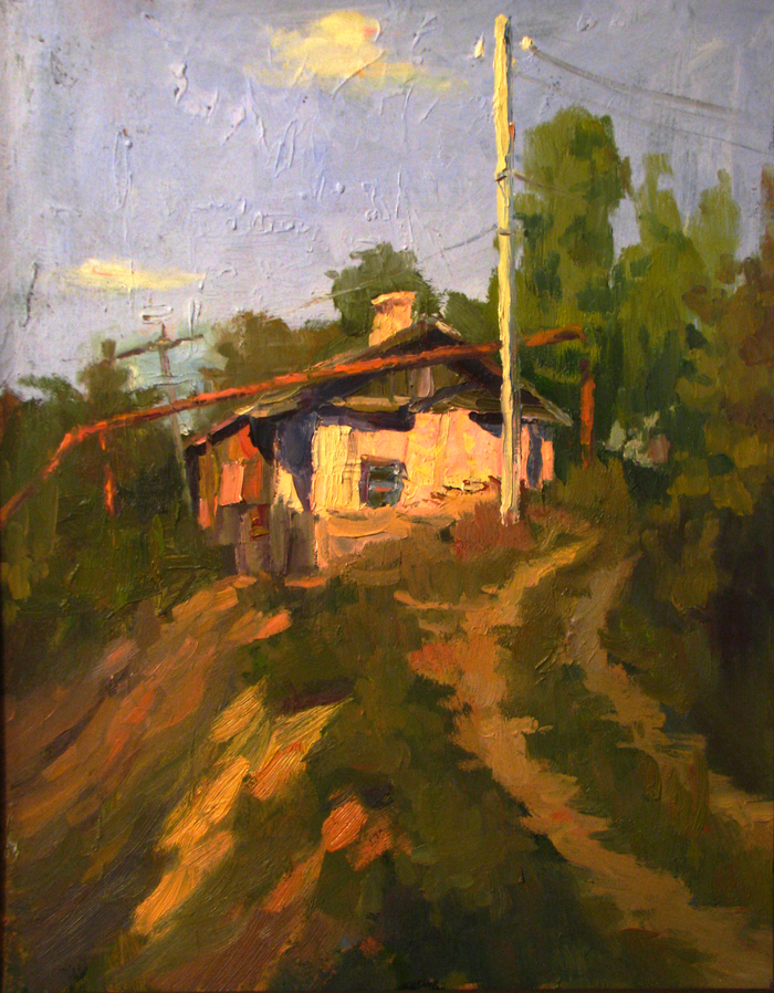 Розовый дом. Городище.