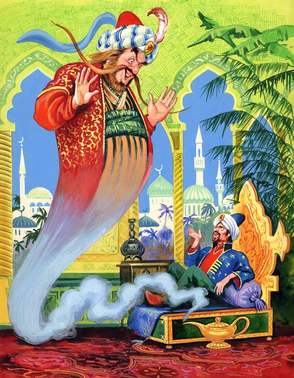 Иллюстрация "Сказки народов мира"