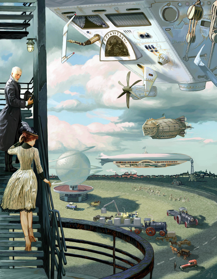 Первое прикосновение к стимпанку.