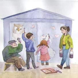 Иллюстрация к детской газете