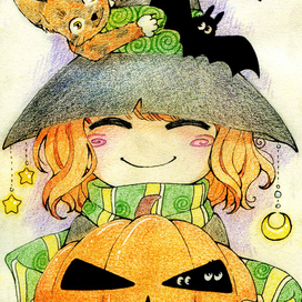 Ведьма и ее кот