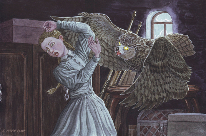 Страшная комната.