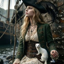 Девушка пират