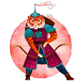 животные восточного календаря. Тигр.