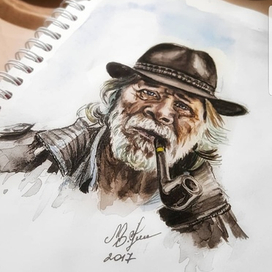 Мужчина с трубкой