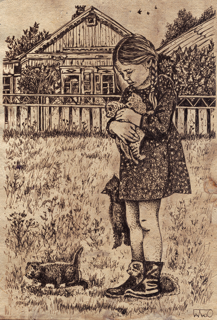 Пять котят на две руки