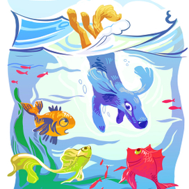 Как синеют щенки